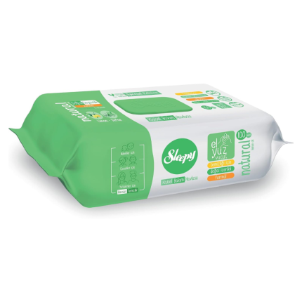 Sleepy Natural Șervețele umede pentru igiena personală – Lămâie
